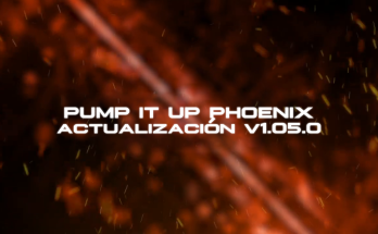 Pump It Up Phoenix: Actualización v1.05.0